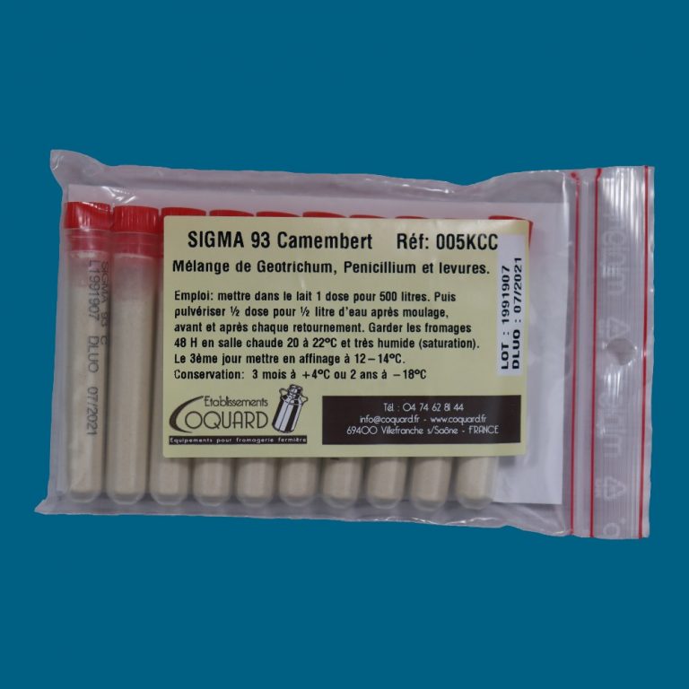 SIGMA 93 – LYOPHILISE – Ets Coquard