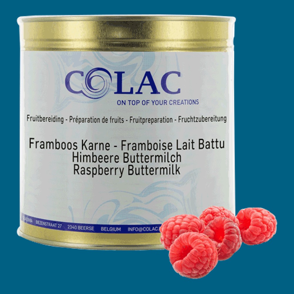 PREPARATION FRUIT YAOURT À BOIRE FRAMBOISE BTE 3 KG - Ets Coquard