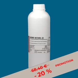 AROME NATUREL DE CERISE BOUTEILLE DE 1 kg.