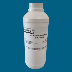 AROME NATUREL DE MANDARINE BOUTEILLE DE 1 kg.