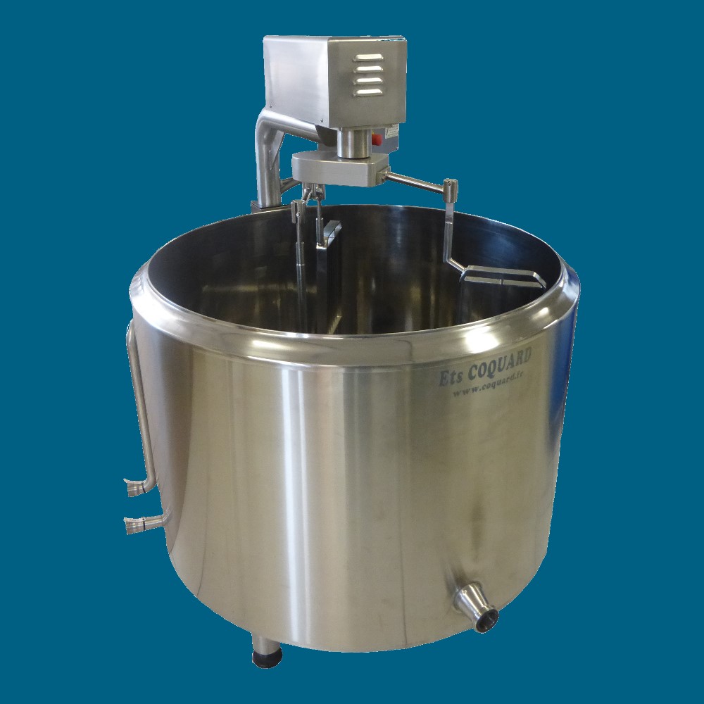 CHEESE MAKING VAT 200 L WITHOUT RESISTANCES Ets Coquard
