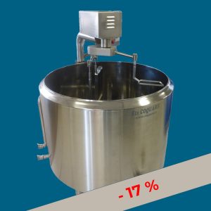 CUVE FABRICATION FROMAGERE 500 L AVEC RESISTANCES