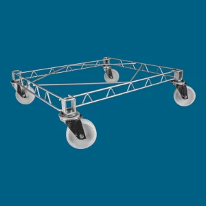 ROULE PILE EN FILS INOX POUR CLAIES 630 X 510 MM.