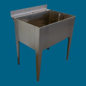 BAC INOX GRANDE PLONGE+PERCAGE MITIGEUR (SANS EGOUTTOIR)