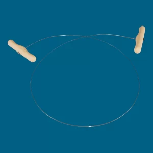 FIL A DECOUPER 80 CM AVEC POIGNEES. PRIX PAR 10