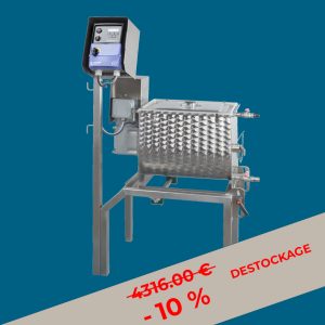 AUTO KNEADING CHURN 22 L STEEL VAT WITH SUPPORT