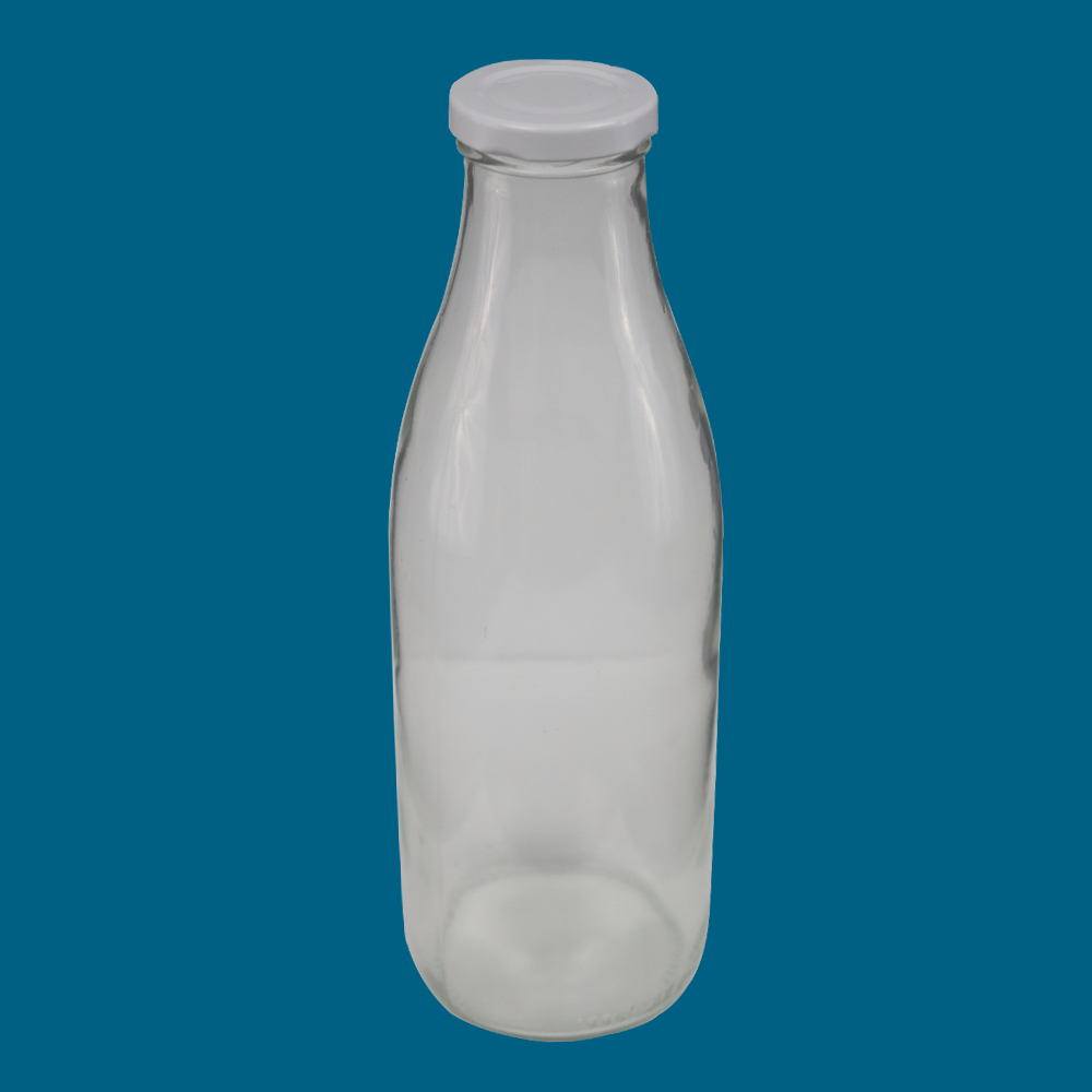 BOUTEILLE VERRE COLOREE 1L