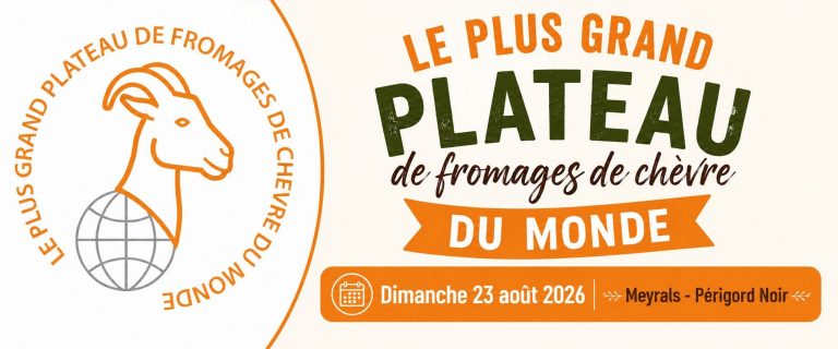Le plus grand plateau de fromages de chèvre du monde